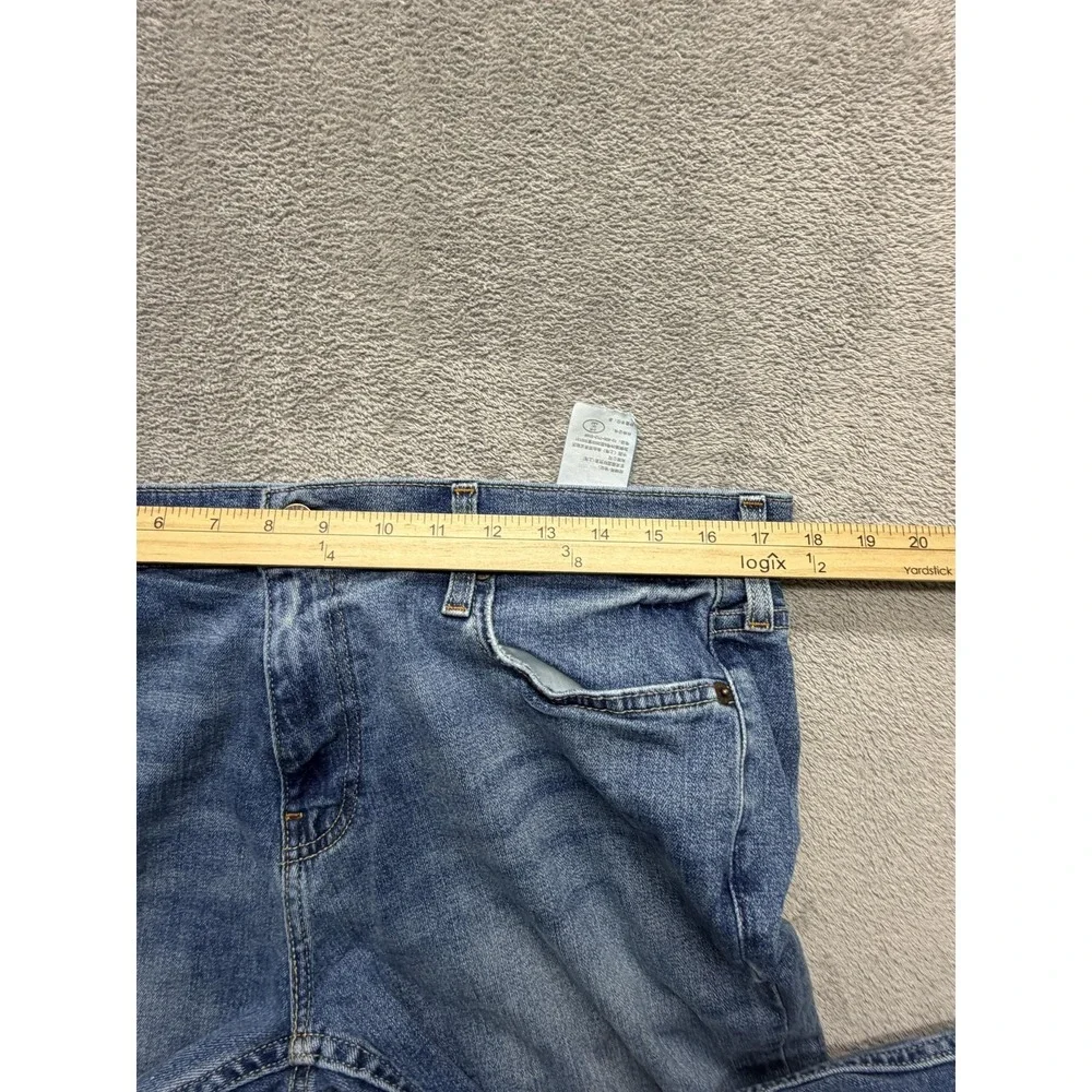 Hollister Jeans Mens Measured‎ 35x28 Blue Straight Epic Flex Denim Pants